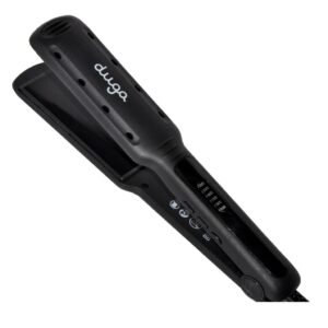 Plancha Duga para Cabello Húmedo/seco Cerámica Negra D207