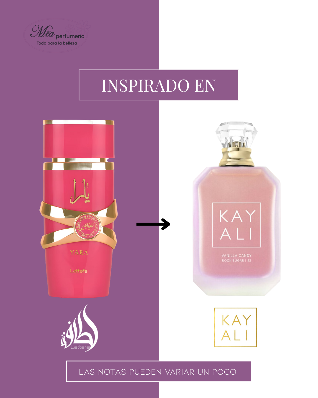 Yara Candy Lattafa fem EDP 100ml - Imagen 3