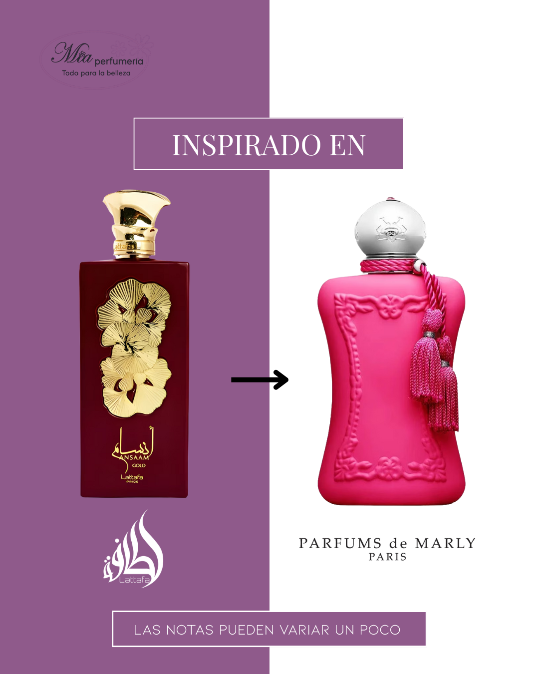Pride Ansaam Gold Lattafa EDP Unisex 100ml - Imagen 3