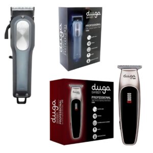 Combo DUGA Máquina prof. D405 +Patillera Prof Trimmer Inalámbrico D406