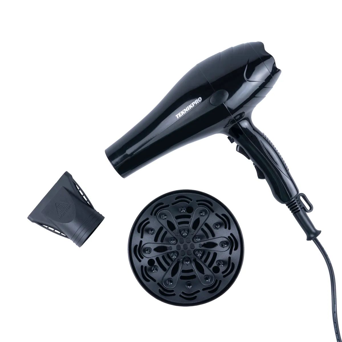 Secador de Pelo Profesional Teknikpro Black Blas - Imagen 2