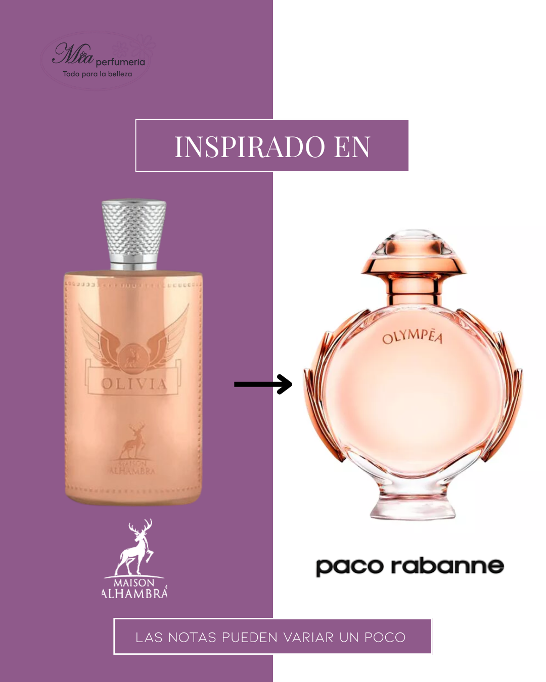 Maison Alhambra Olivia FEM EDP 100ml - Imagen 3