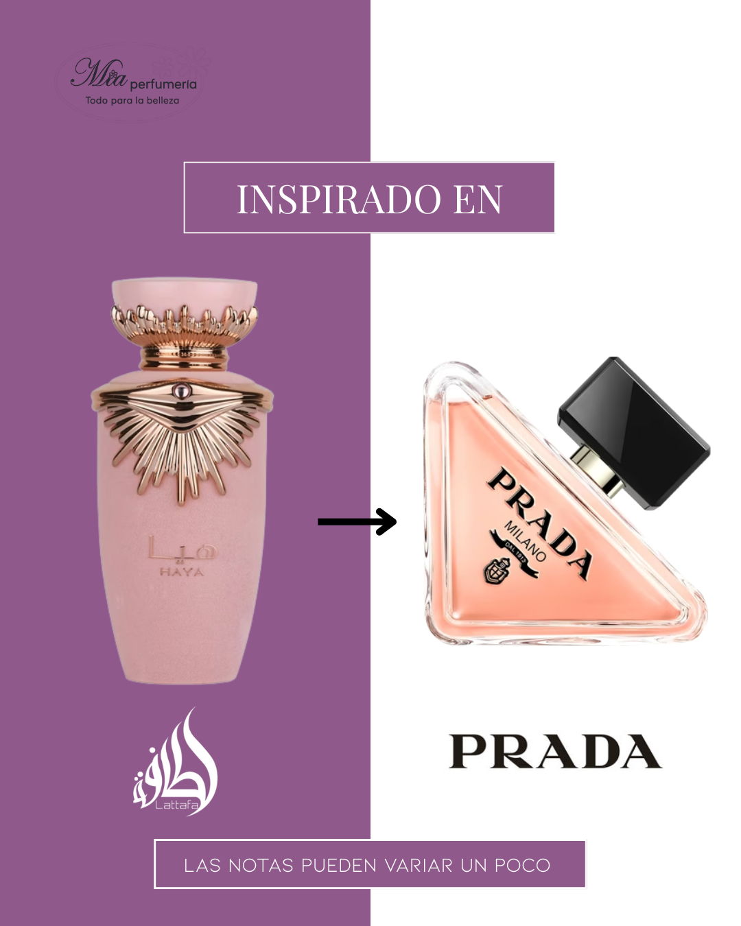 Lattafa Haya Fem EDP 100ml - Imagen 3