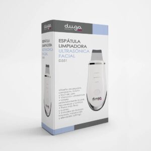 Duga Espátula limpiador ultrasónica facial D351