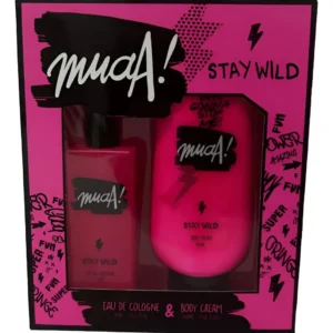 Kit Perfume Colonia + Crema Corporal Muaa Stay Wild