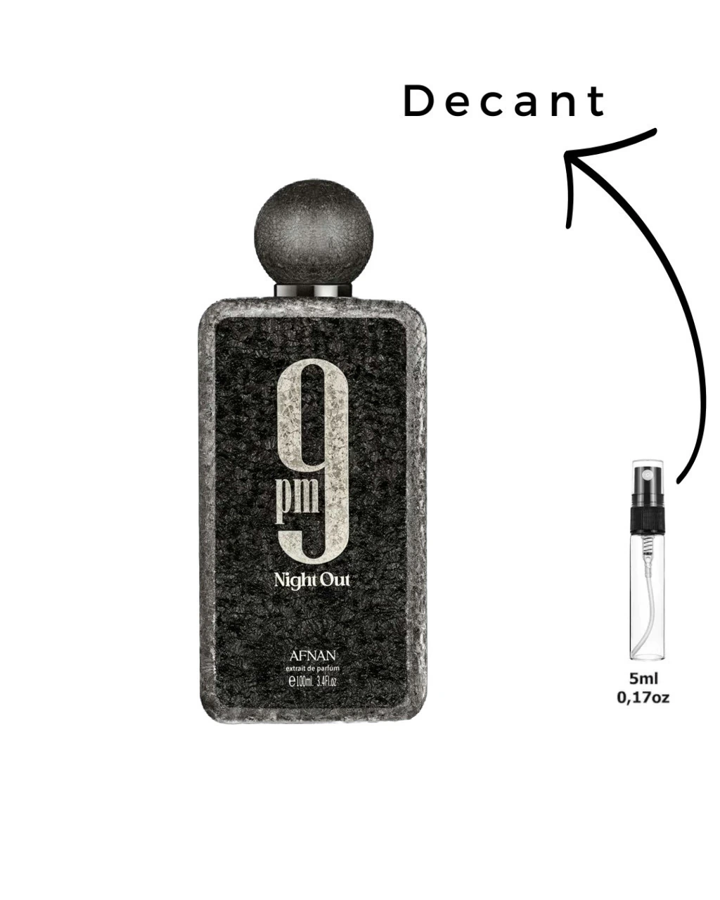 Afnan 9 pm Night Out Decant 5ml