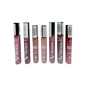 Vogue labial líquido resistente al agua a prueba de besos color Mate 14hs