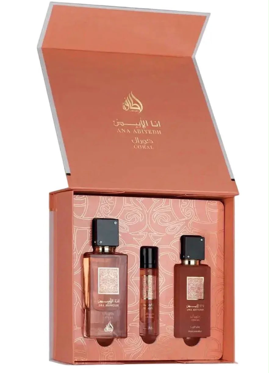 kit Ana Abiyedh Coral 3 piezas - Imagen 2