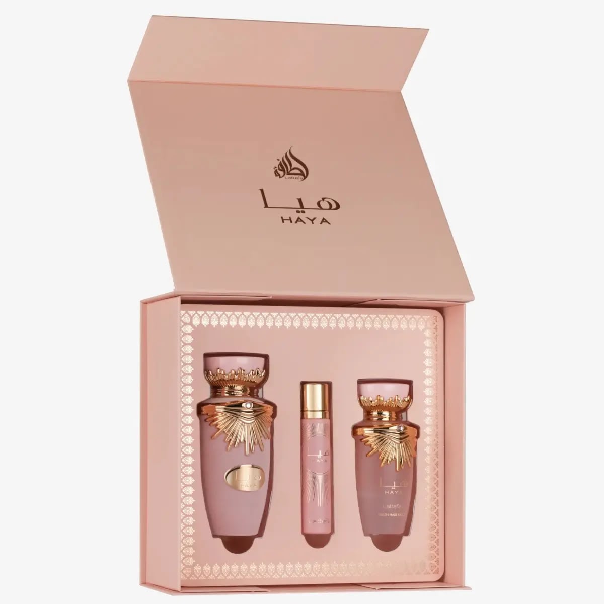kit Lattafa Haya EDP 3 piezas - Imagen 2
