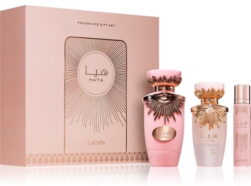 kit Lattafa Haya EDP 3 piezas - Imagen 3